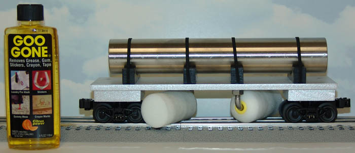 o gauge track cleaning car