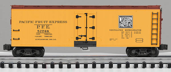 Western Pacific / Pacific Fruit Express wood reefer #52775