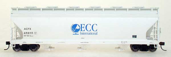 ECC International ACF 4650 CF 3-Bay Covered Hopper #49865