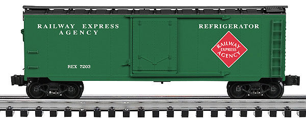 Railway Express Agency express steel-sided reefer