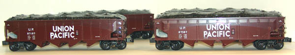 Union Pacific die cast 4-bay smooth hopper 4-pack