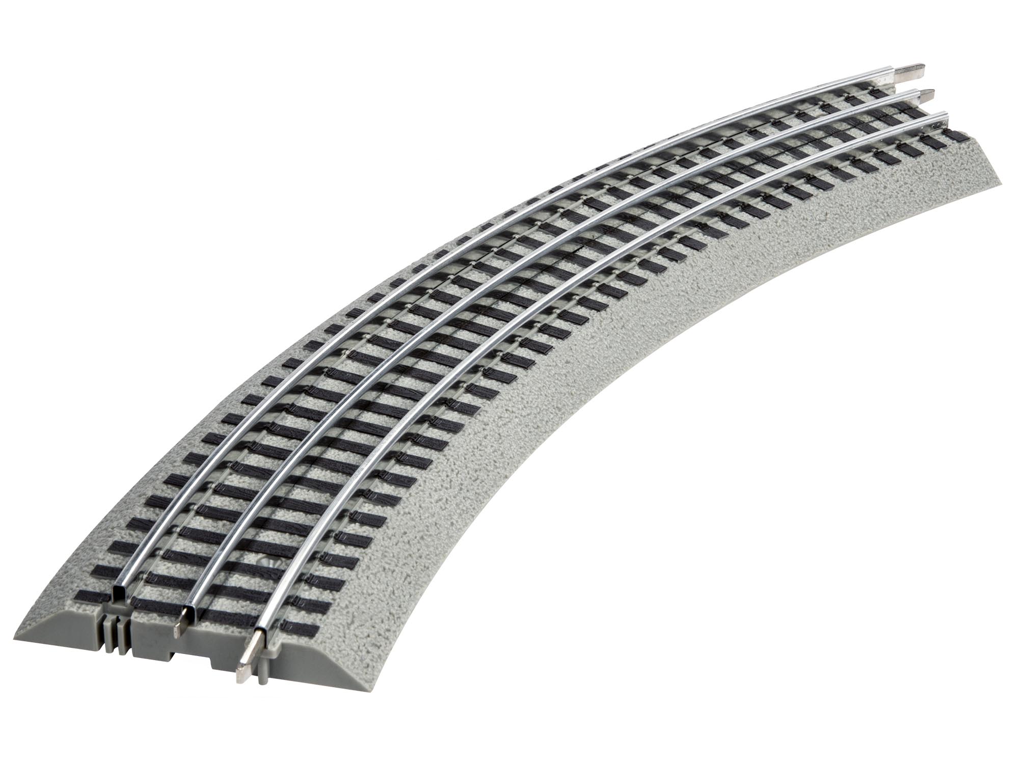 FasTrack O36 curved track 4-pack