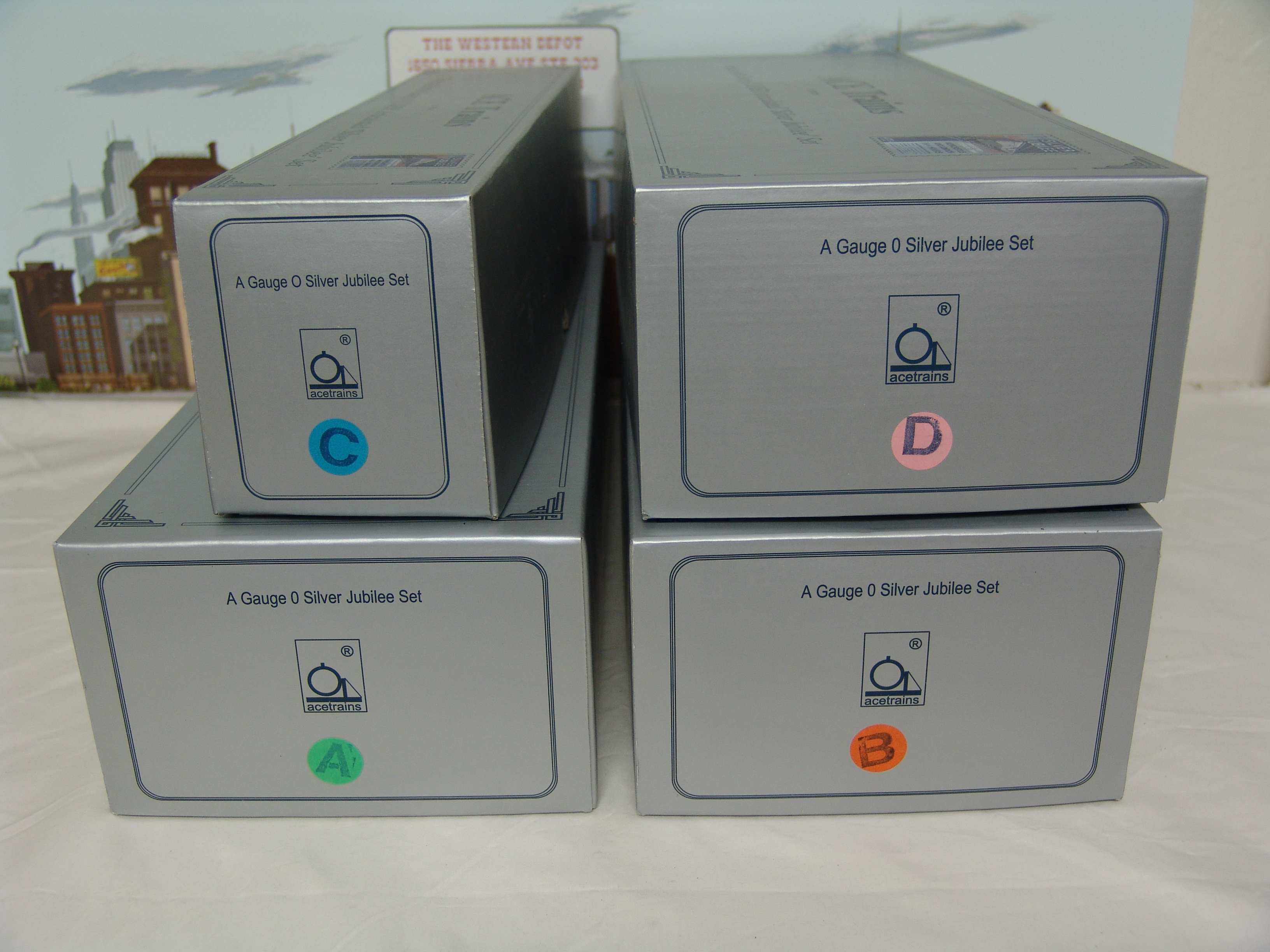 Silver Jubilee passenger set