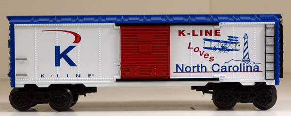 K-Line Loves North Carolina boxcar