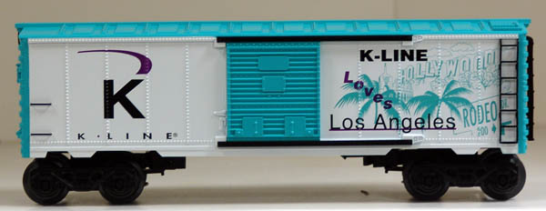 K-Line Loves Los Angeles boxcar