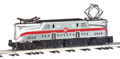 Pennsylvania Railroad silver semi-scale GG-1