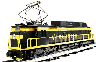 Virginian black & yellow EF4 rectifier electric