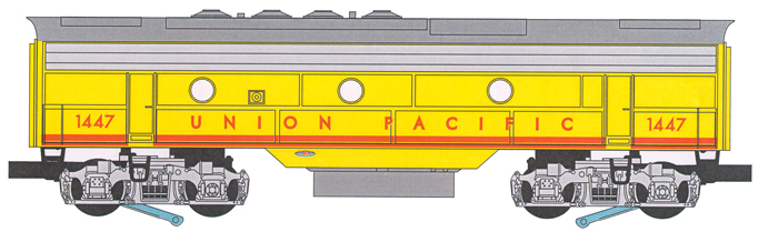 Union Pacific F7 B