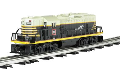 Burlington Route black & gray GP-9 dummy
