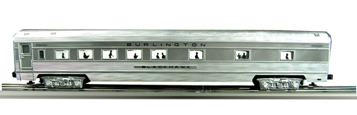 Burlington Route 72' streamline set