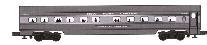 New York Central 72' streamliner add-on