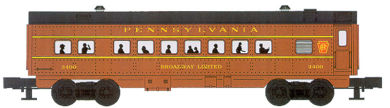 Pennsylvania Railroad tuscan O27 streamline set