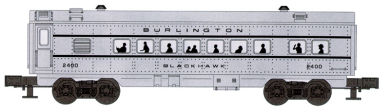 Burlington Route O27 streamline set