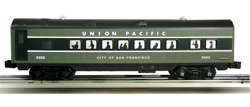 Union Pacific gray O27 streamliner set*