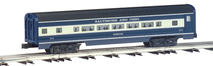 Baltimore & Ohio Cincinnatian 60' aluminum set