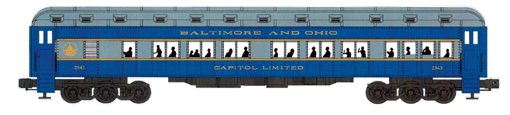 Baltimore & Ohio 72' heavyweight set