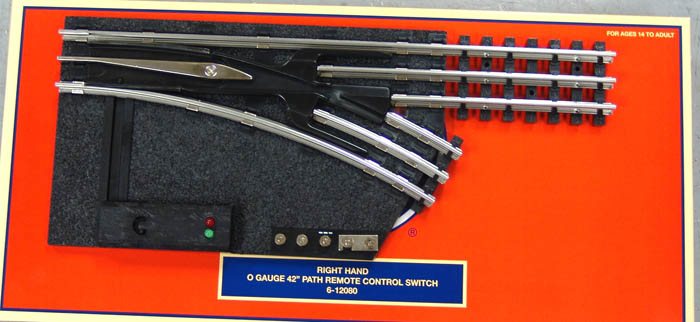 O gauge 42" right remote switch