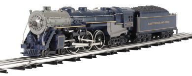 Baltimore & Ohio scale size Hudson