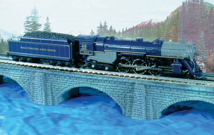 Baltimore & Ohio scale size Hudson