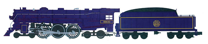 Jersey Central scale size Hudson