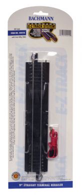 E-Z Track Steel 9" Straight Terminal