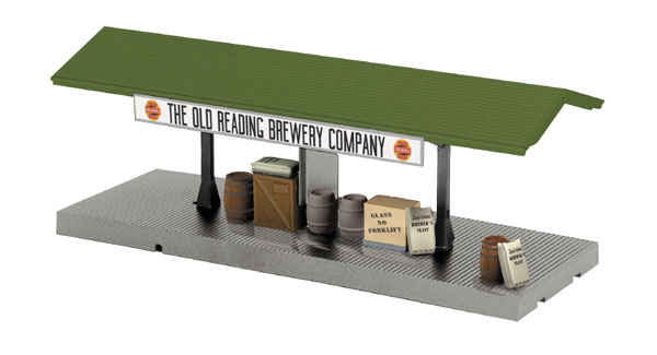 Old Reading Brewing Co. freight platform