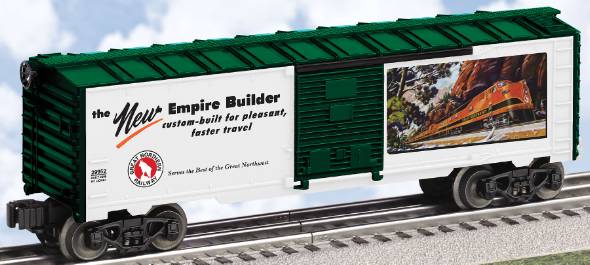 Great Northern railroad art boxcar #3