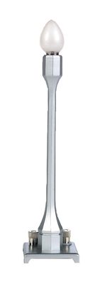 silver #580-1 die cast teardrop street lamp