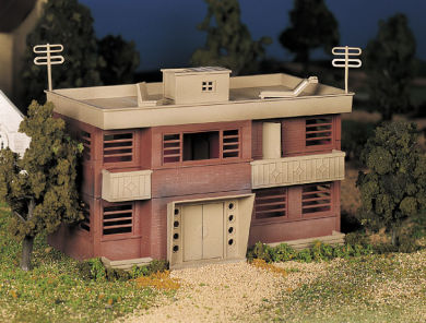 Apartment building built up