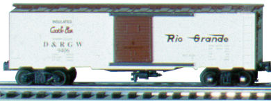 Rio Grande "Cookie Box" 40' boxcar