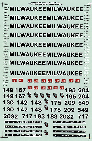 Milwaukee Road Hiawatha Diesels