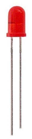 3 Volt 5MM Red Flasher LED