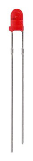3 Volt T1 Red Flashing LED Bulb