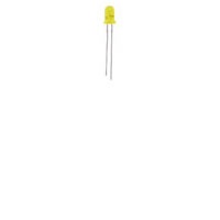 3 Volt T1 Yellow Flasher LED
