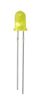 3 Volt 5MM Yellow LED Bulb