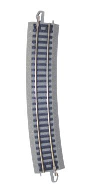 E-Z Track Nickel Silver 19" radius curve