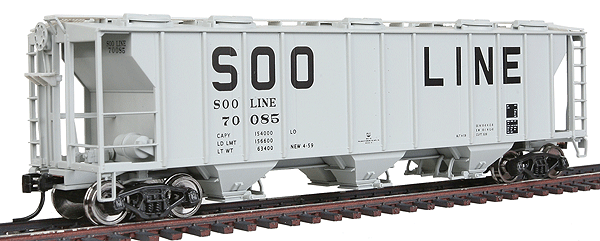 Soo Line PS-2 2893 CF Covered Hopper #70085