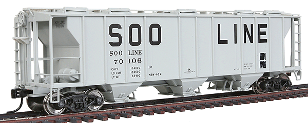 Soo Line PS-2 2893 CF Covered Hopper #70106