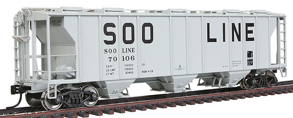 Soo Line PS-2 2893 CF Covered Hopper #70106