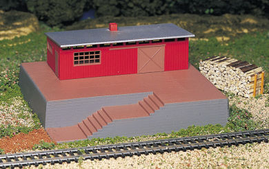 Wayside warehouse w/ steam whistle kit
