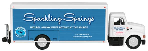 Sparkling Springs beverage truck