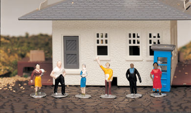 Standing figures