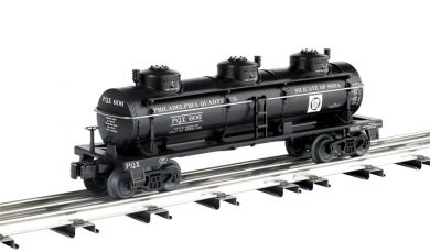 Philadelphia Quartz 3-dome tank car