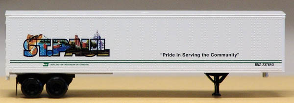 Burlington Northern Intermodal 45' Trailer St. Paul #237850