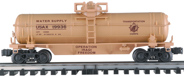 Operation Iraqi Freedom US Army water tank car