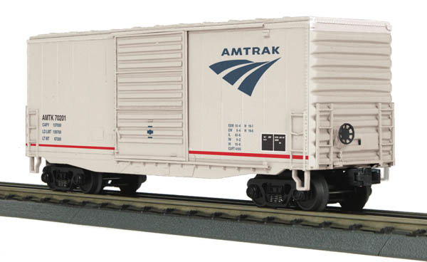 Amtrak 40' high cube boxcar