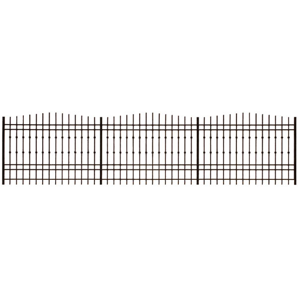 30" Victorian laser cut fence