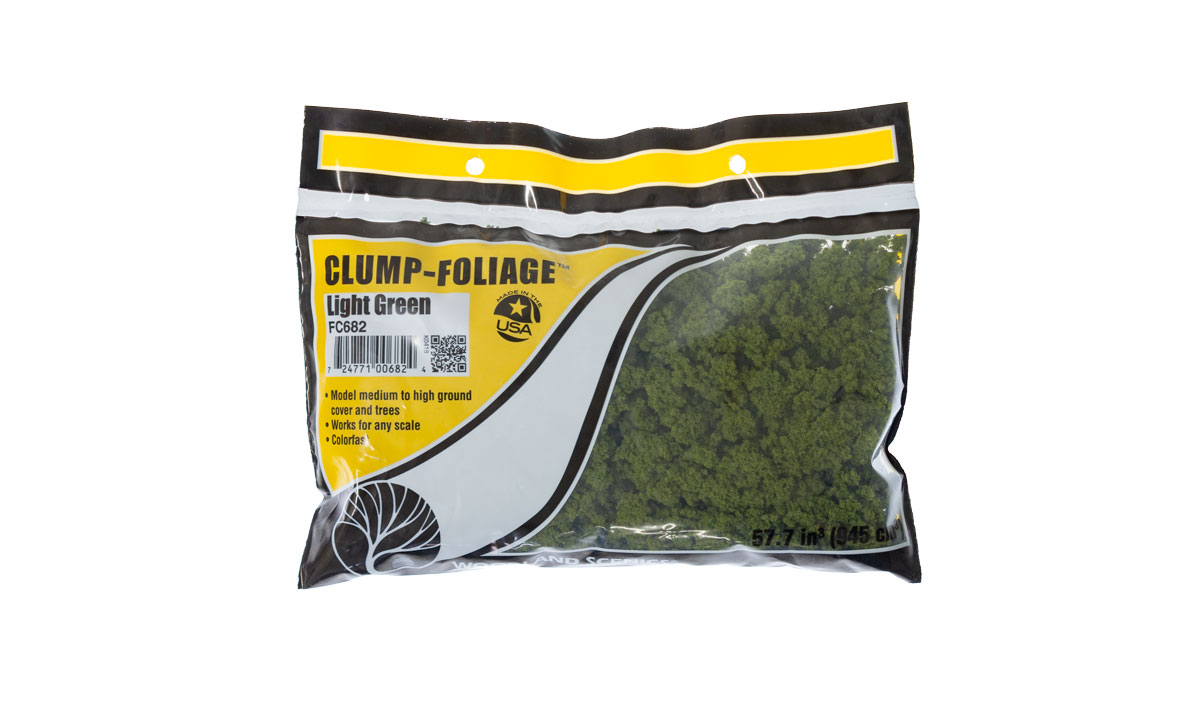 Clump Foliage Light Green