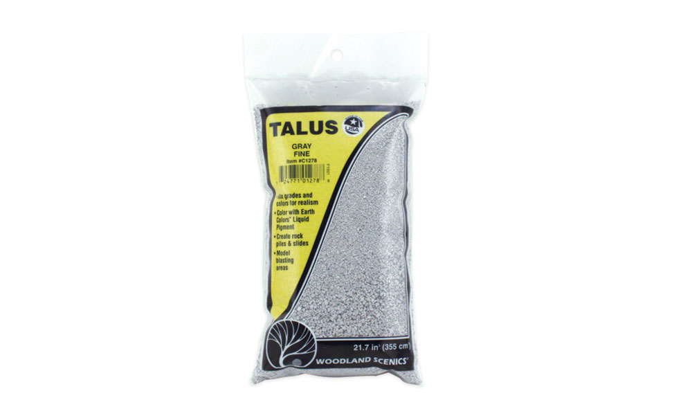 Talus Fine Gray Rock Debris