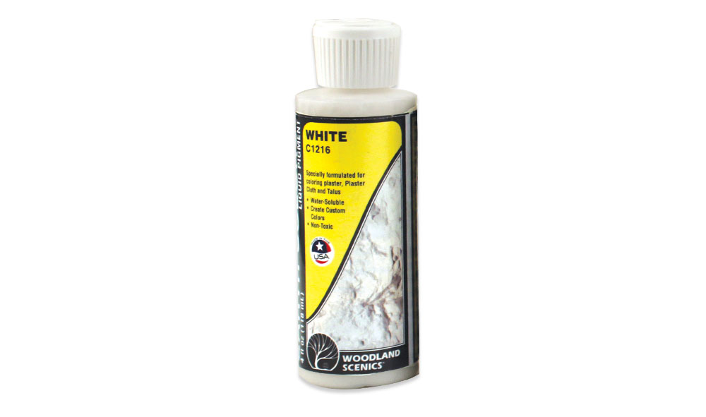 Earth Colors Liquid Pigment White
